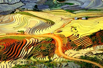 ໄຂສັບປະດາວັດທະນະທຳທ່ອງທ່ຽວນາຂັ້ນໄດເມືອງຮ່ວາງຊຸຟີ່ປີ2015